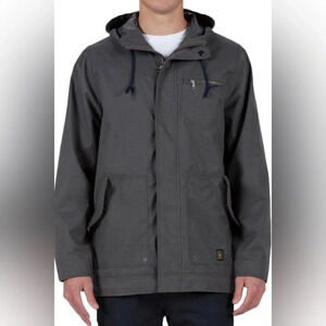 Volcom Brackish hooded mid weight jacket Sz M